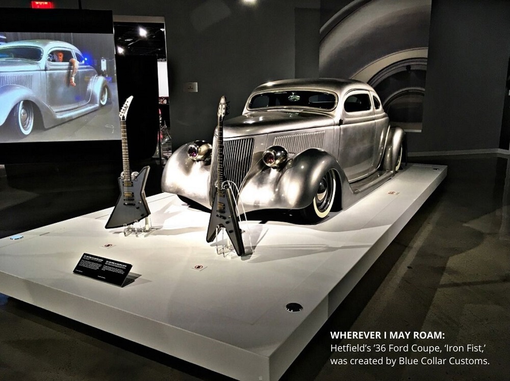 Reclaimed Rust: Metallica’s James Hetfield shares his need for speed at Petersen Automotive Museum (Feb/2020)
