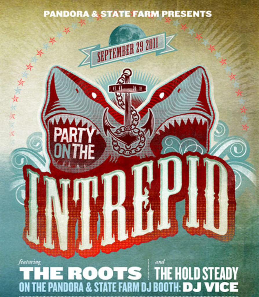 Aboard the Intrepid w The Roots + David Byrne’s latest installation & more (Sept/2011)