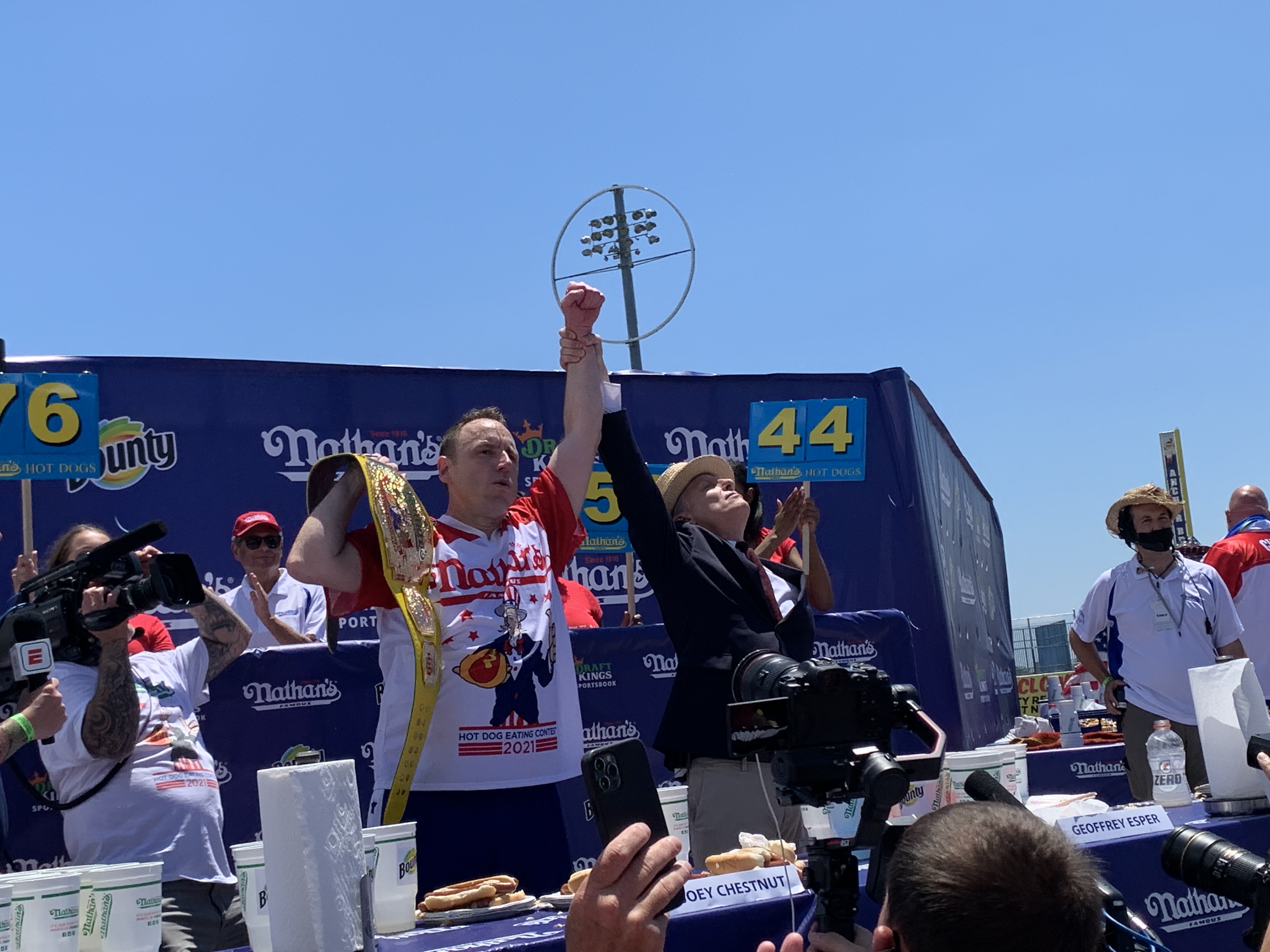 Nathan’s Famous Hot Dog Eating Contest 2021